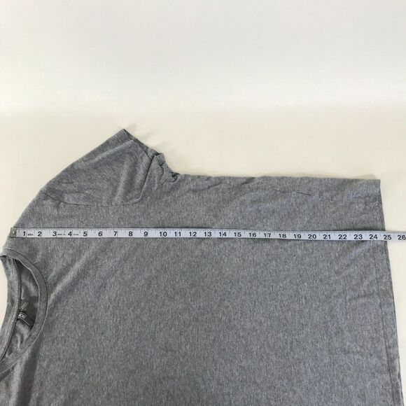 ASOS Crew Neck Tee Women’s Large Gray Short Sleeve Organic Cotton Knit Casual - Picture 7 of 11